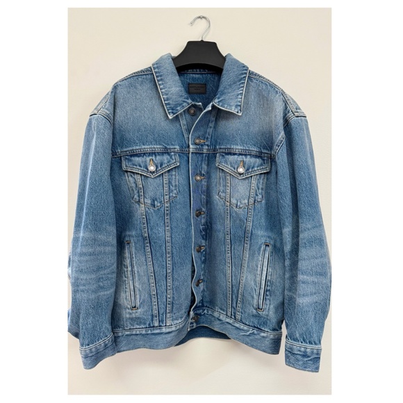 Saint Laurent Oversized Men's Jean Jacket - Like-New [48 or XL] - Picture 2 of 7